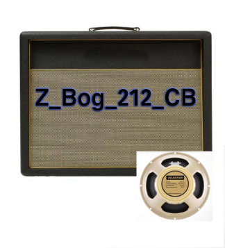 Z Series IR Pack of Bogner 2x12C with G12M65 Creamback