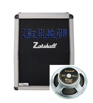 Z Series IR Pack of Marshall 2x12 Silver Jubilee with  G12V