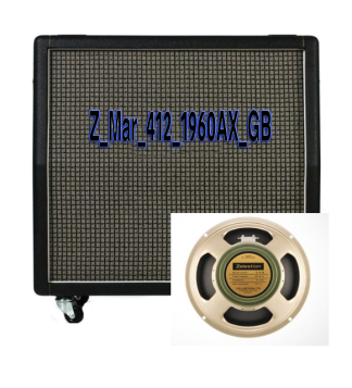 Z Series IR Pack of Marshall 4x12 1960AX with G12M Greenback