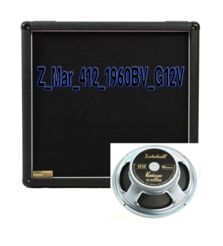 Z Series IR of Marshall 4x12 1960BV