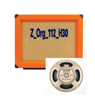 Z Series IR Pack of Orange PPC 1x12 with G12H30