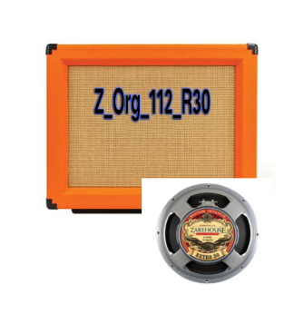 Z Series IR Pack of Orange PPC 1x12 with WGS Retro 30