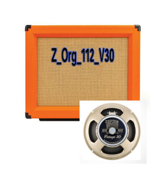 Z Series IR Pack of Orange PPC 1x12 with Vintage 30