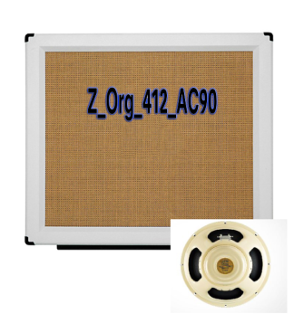 Z Series IR Pack of Orange PPC 4x12 with Alnico Cream 90
