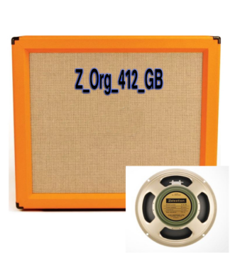 Z Series IR Pack of Orange PPC 4x12 with G12M Greenback
